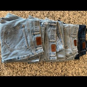 4 pair LLBean men’s denim jeans